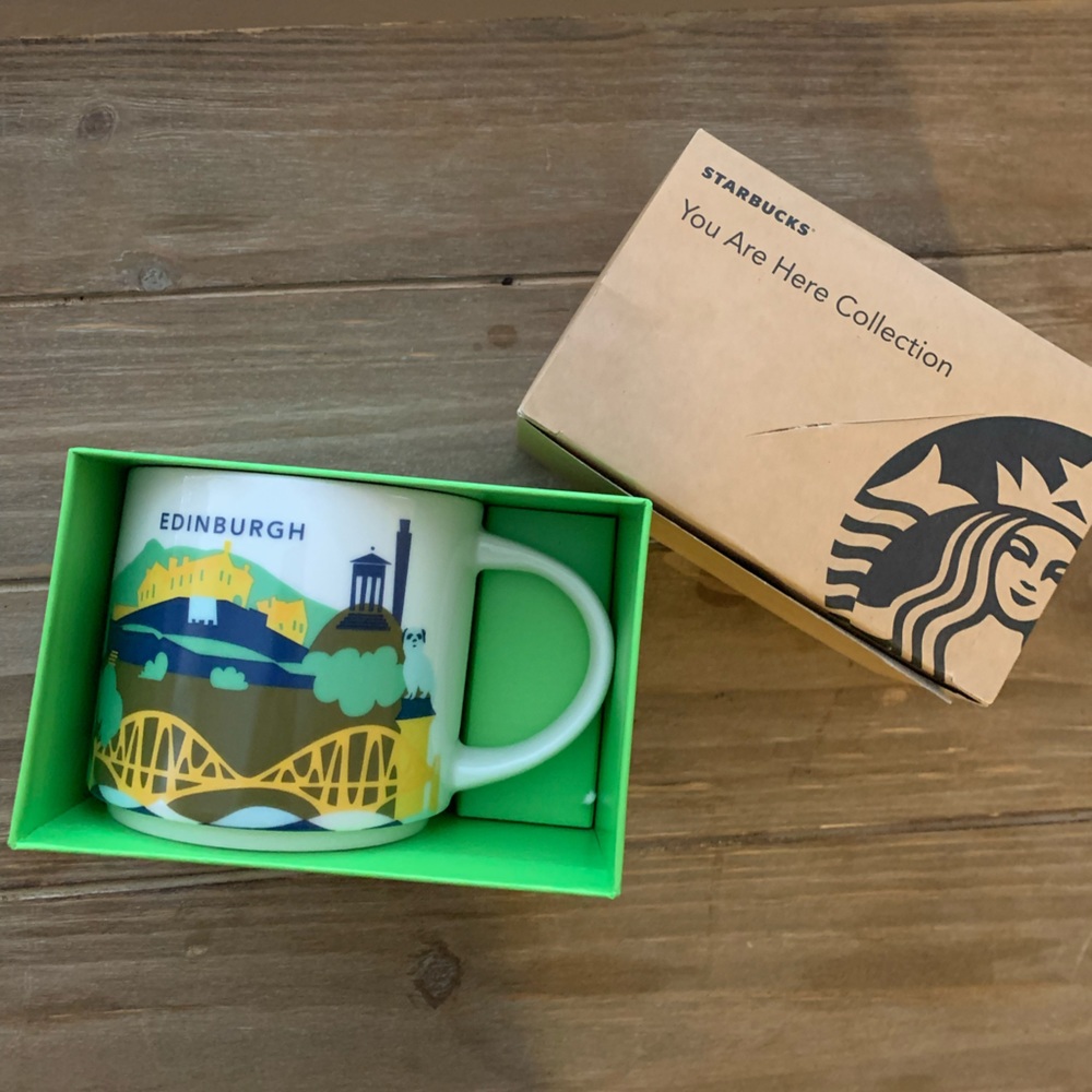NWT Starbucks You Are Here Edinburg Mug